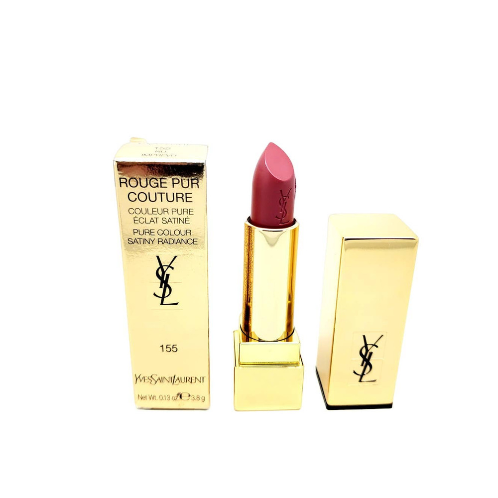 Yves Saint Laurent Rouge Pur Couture Satiny Radiance Lipstick 155 Nu Imprevu